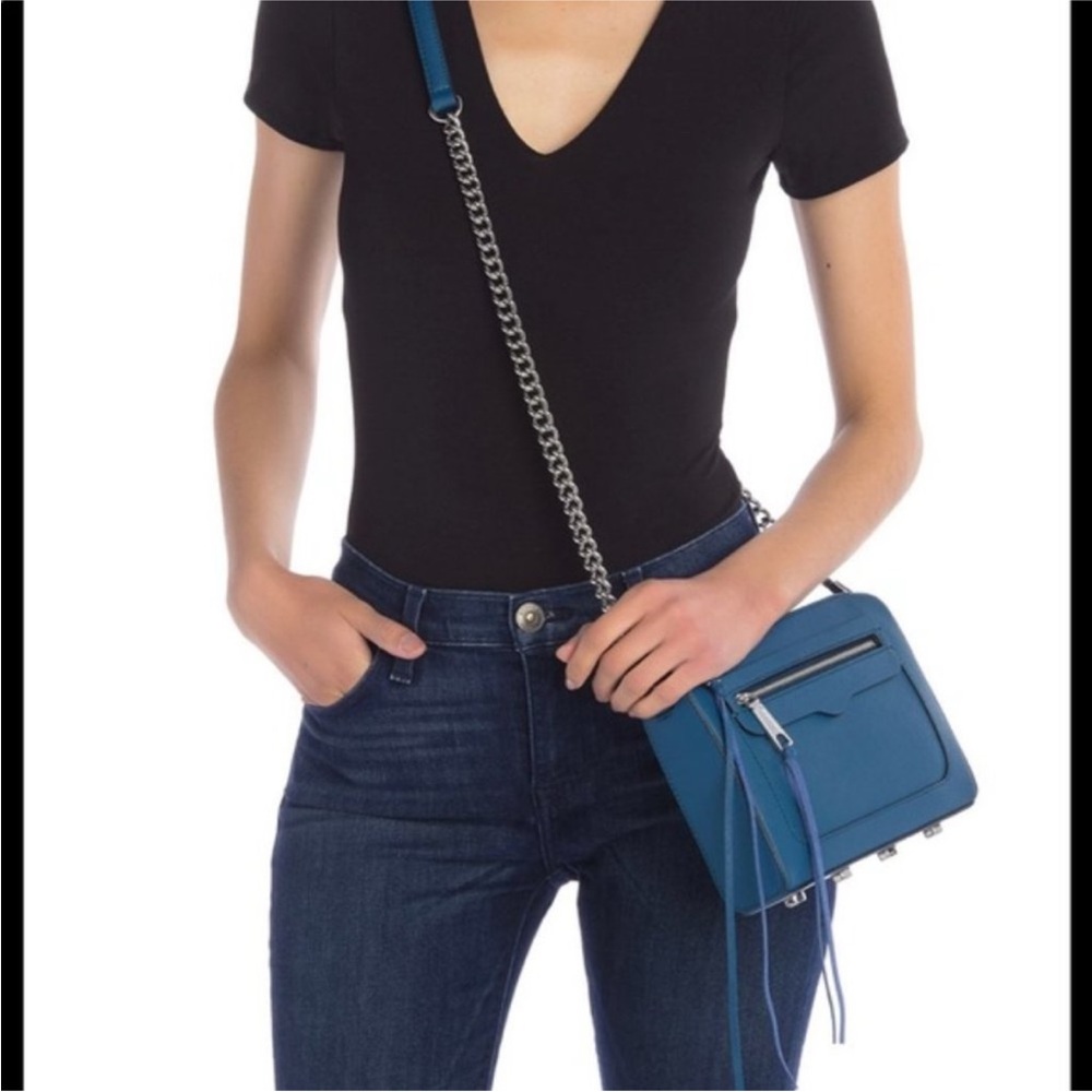 Rebecca Minkoff 🎉HPx3🎉🎈mini MAC leather cross body bag with removable strap